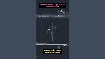 GCCOINCIDENCE Dynamic Blocks Tips & Tricks - AutoCAD Advanced User #learncad  #autocadblocks