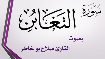 064 سورة التغابن.. صلاح بو خاطر