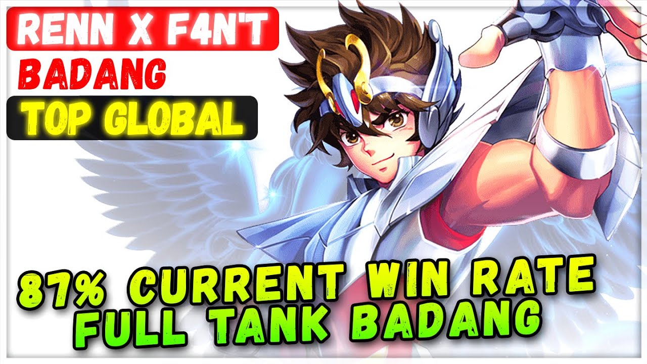 87% Текущий процент побед Полный танк Баданг [Лучший Баданг в мире] Ренн x F4N'T - Сборка для Mob...