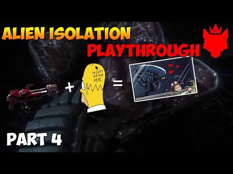 Alien: Isolation | At Least I Got A Flamer Now (Irons Last Words) | Playthrough Part 4 - ‎