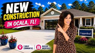 NEW Construction Homes in Ocala FL | 2 Communities + Builder Incentives