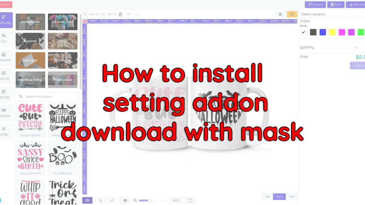 [Wordpress platform] How to install, setting addon download with mask ...