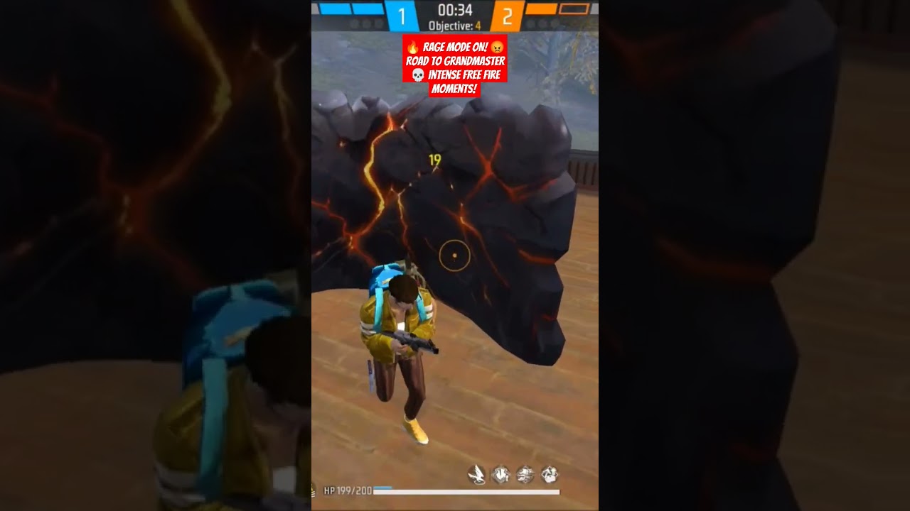 🔥 RAGE MODE ON! 😡 Road to Grandmaster 💀 Intense Free Fire Moments! 