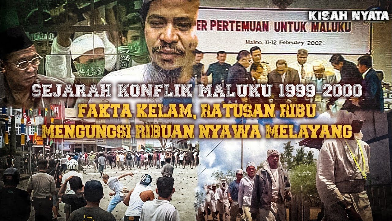 Konflik Sektarian Maluku 1999 - 2000. Fakta Kelam, Ratusan Ribu Mengungsi Ribuan Nyawa Melayang
