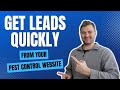 12 Steps To Optimize Your Pest Control Website For Pest Control Lead Generation