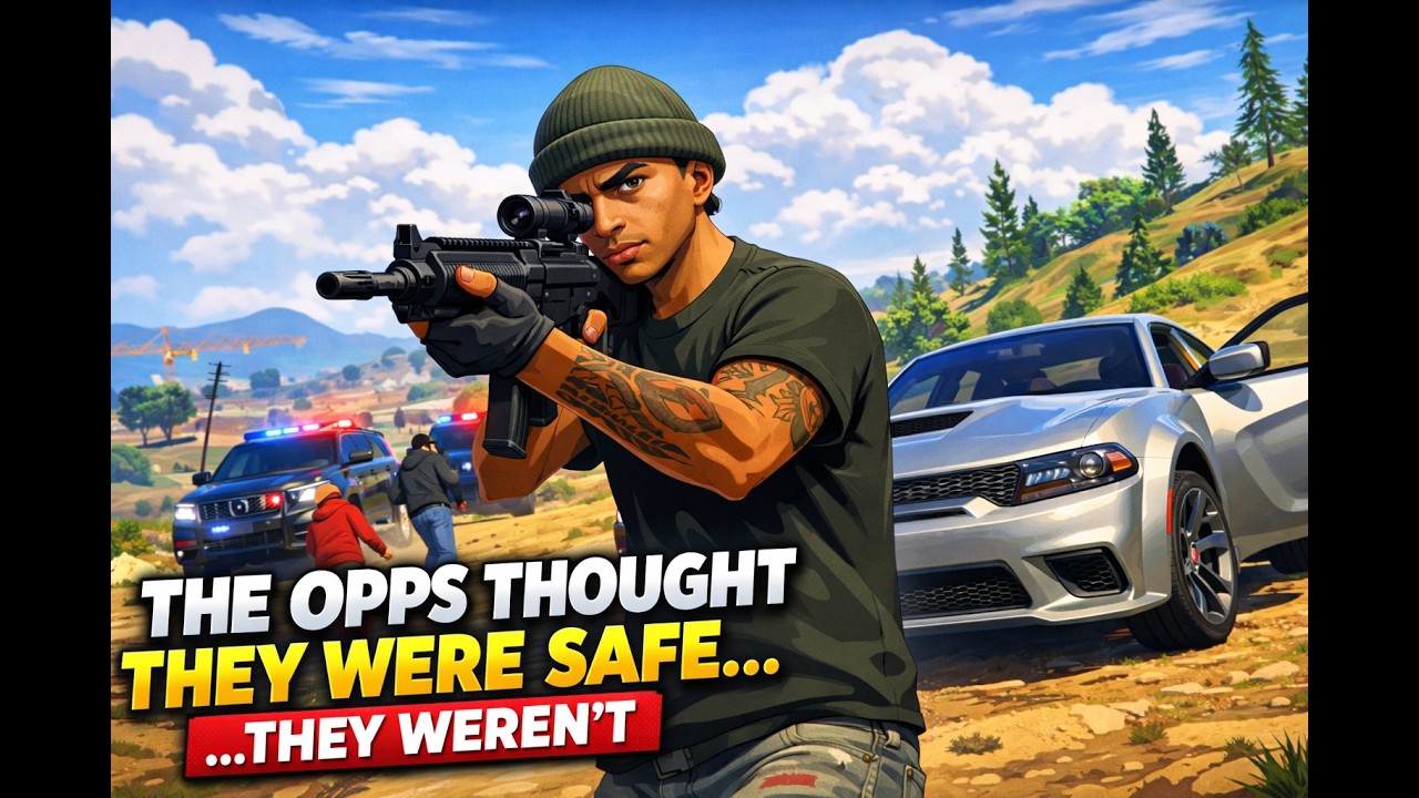 The opps thought they were safe until i bounced out in GTA RP!