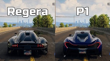 NFS Unbound: Koenigsegg Regera vs McLaren P1 - WHICH IS FASTEST (Drag Race)