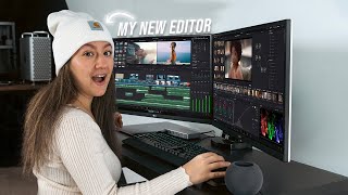 Building My Wife's Budget DaVinci Resolve Desk Setup