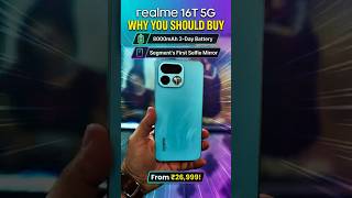 realme 16T 5G Review : 3-Day Battery, Sony Camera & IP69 at ₹26,999!