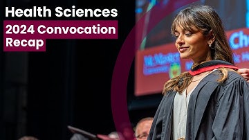Health Sciences graduates from McMaster University celebrate Spring 2024 convocation