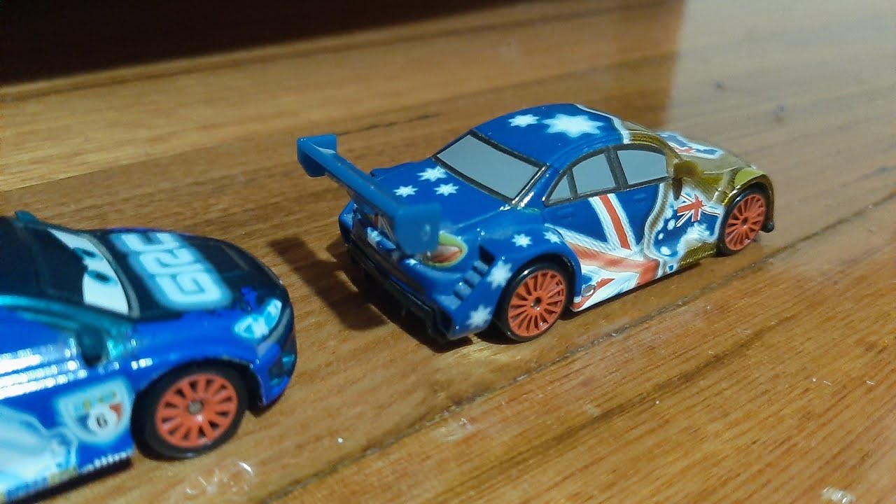 Cars 2 Diecast Review: Neon Racers Frosty - YouTube