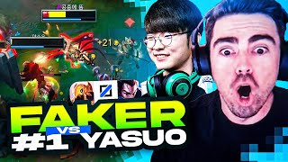 FAKER vs #1 YASUO Korea and this happened... *INSANE SOLO KILLS*