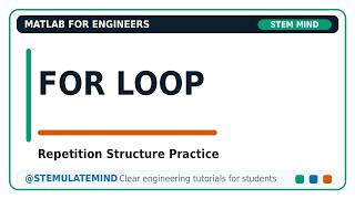MATLAB for Loop Scores Example | Repetition Structure Practice