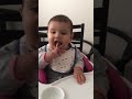 Baby Startled by Loud Noise