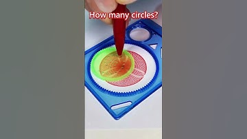 Take a guess how many circles there are  #2024 #spirograph #art #asmr #satisfying  #spirographshr