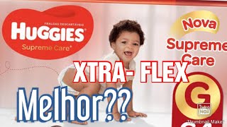 Nova Fralda Huggies Supreme Care Xtra-Flex Minha Experiência E Comparaçãoturma Da Mônica