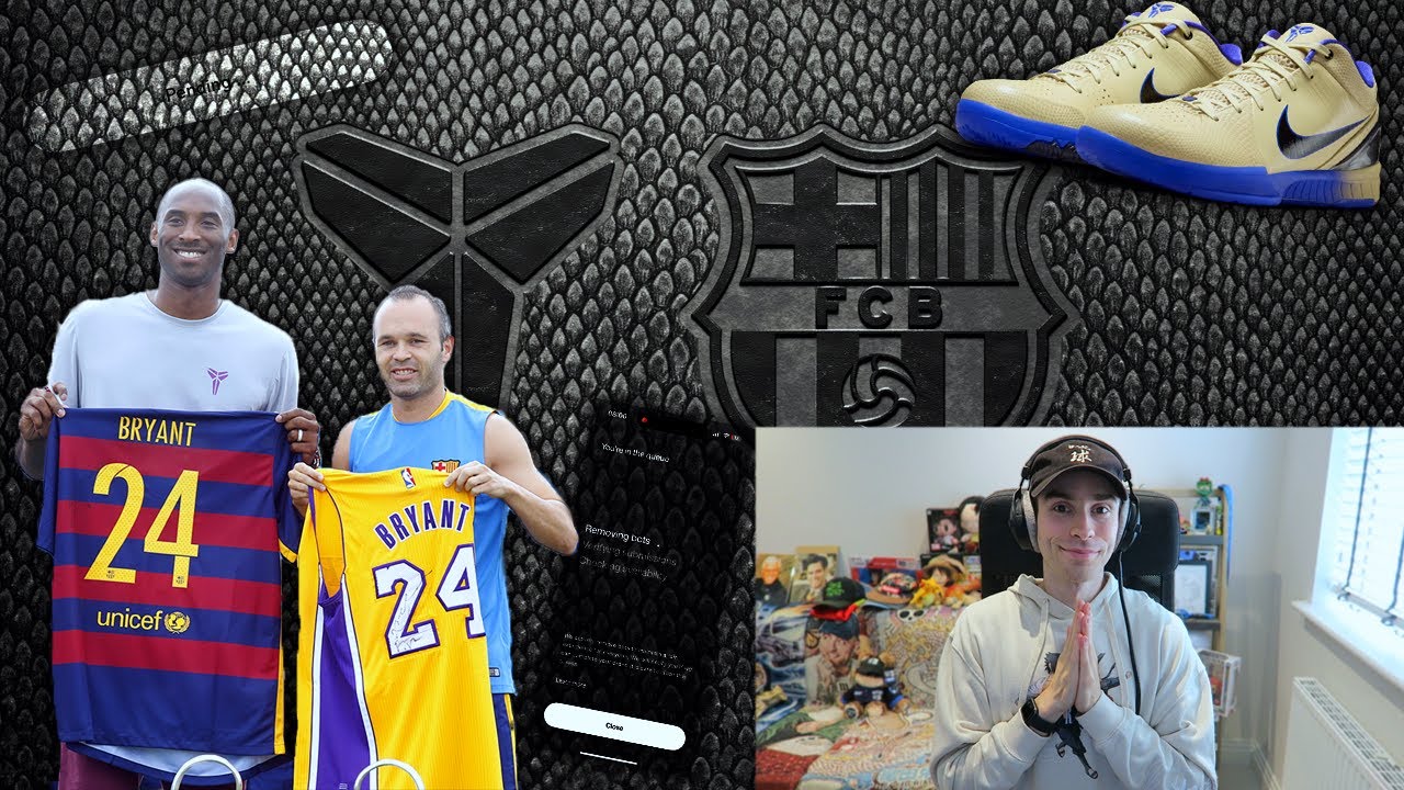 Nike Kobe IV Protro x F.C. Barcelona 'Team Gold and Persian Violet' - Live Cop