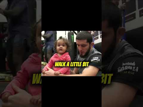 Islam Makhachev training with a kid 🤣 #islammakhachev #funny #mma