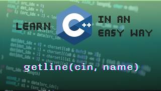 getline(cin, ...) is used to read a string.