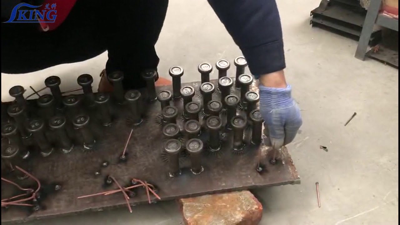 IKSB-1600 insulation pin welder weld pins video for shipbuilding