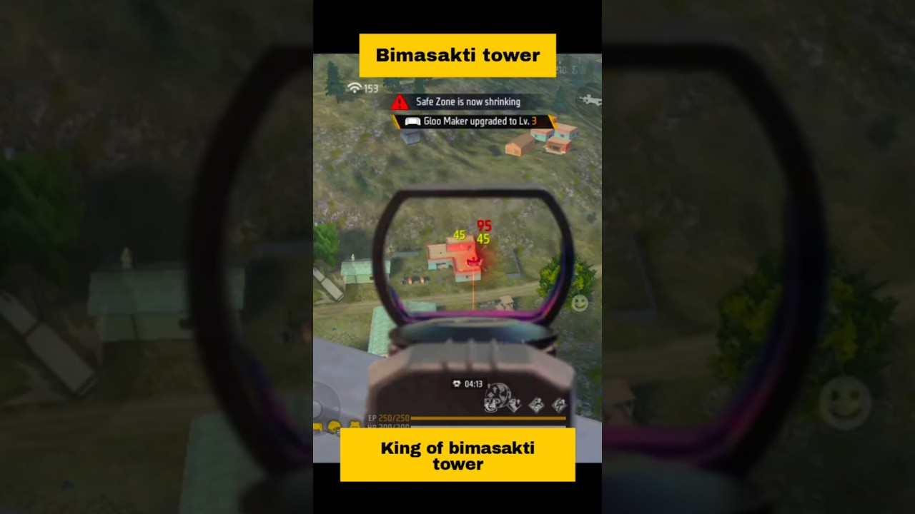 Bimasakti tower Bimasakti king Garena freefire 