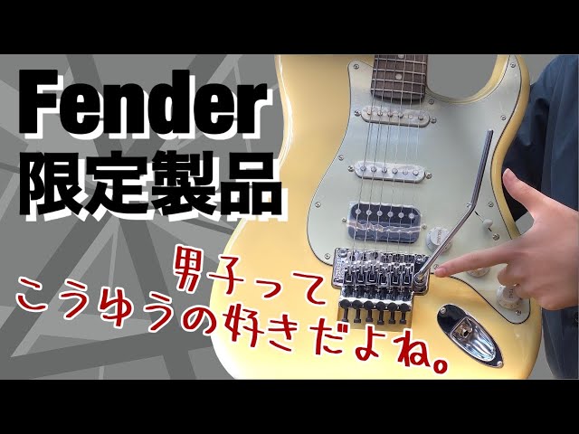 fender JAPAN ストラトキャスターSSH 80年代HR使用 フロイド