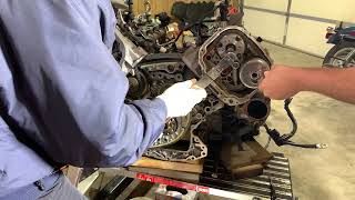 TIMING CHAIN REPLACEMENT AUDI A8 D4 ENGINE 4.2 CDRA (part3)