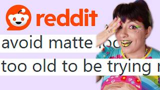 The most INSANE Makeup Myths on Reddit - REACTION 😱