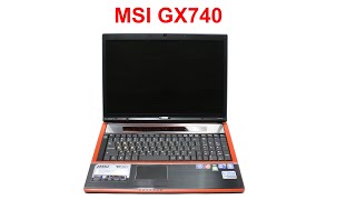 MSI GX740 UPGRADE