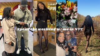 NYC VLOG : I SAW MY DAD AFTER 20 YEARS!! | I went to my first Vineyard 🍷& more | Ariana Marie
