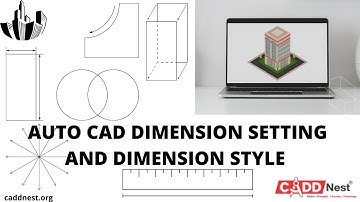 AUTO CAD DIMENSION SETTING AND DIMENSION STYLE                                    { RR NAGAR }
