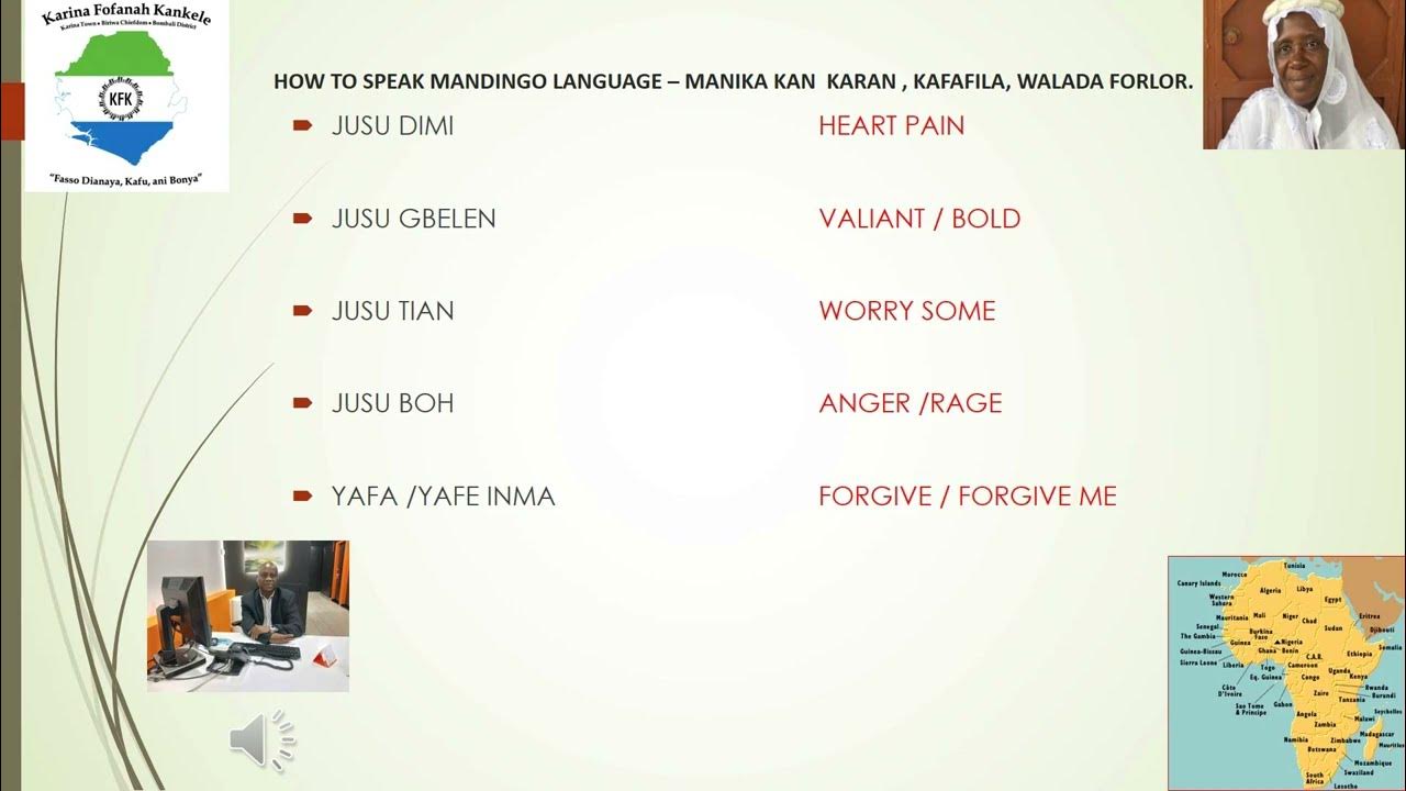 HOW TO SPEAK MANDINGO LANGUAGE MANIKA KAN KARAN KAFAFILA WALADA how-to-speak-mandingo-language-manika-kan-karan-kafafila-walada