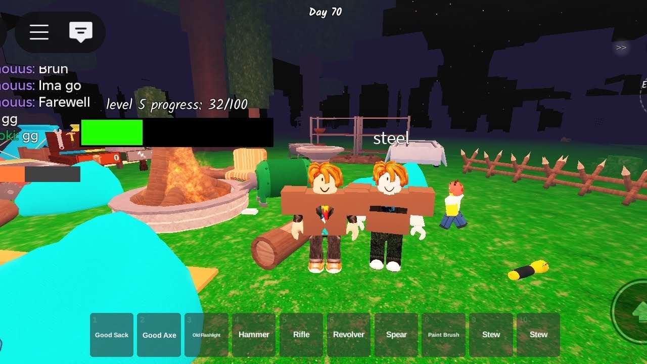 RFL Roki with 2 friends *99 nights in the forest* - YouTube