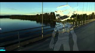 simulating glass material in webGL/html5/three.js