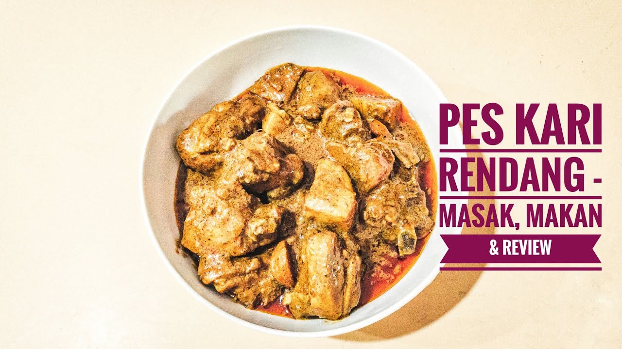 Kari Rendang dari Nyonya - Masak, Makan & Review - YouTube