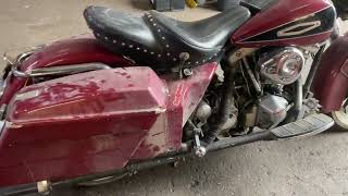1981 Harley Davidson Shovelhead Tour Glide Classic FLTC Ref-1576