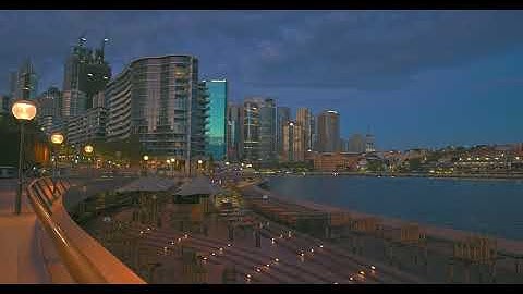 Export HDR For YouTube - Sydney Australia Skyline Shot On Canon C200