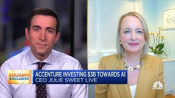 Accenture CEO Julie Sweet on A.I. investment: All about accelerating client