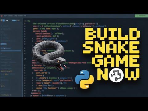 How to make Snake game using Python.