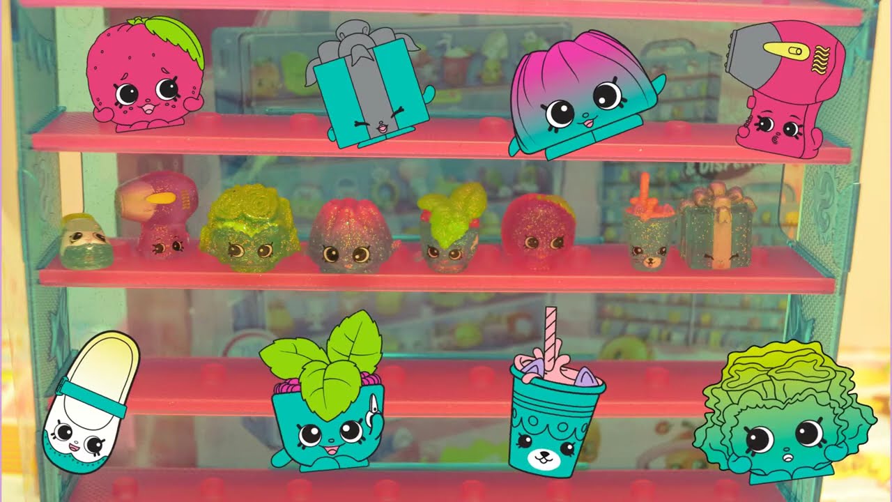 Shopkins* Exclusive Glitz Collectors Case - 8 Exclusive Shopkins