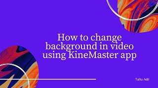 How to change background in KineMaster screenshot 5