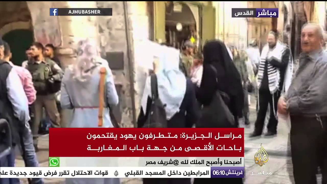 استغاثة النساء المرابطات في القدس