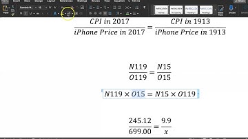 Excel Homework 2.4 CPI Video