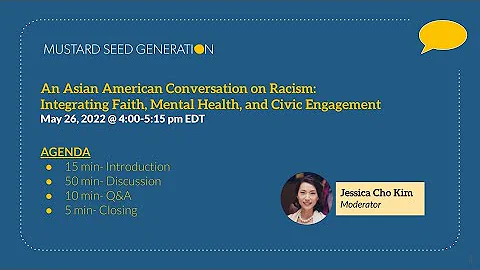 An Asian American Conversation on Racism | MSG Webinar