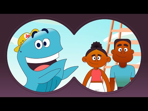 Video animado WHALE Tales, Lección 3: Primero mira alrededor: ¿Está todo seguro y en su lugar?
