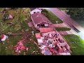 DEMOLISHED: Drone Captures Total Destruction From Illinois Tornado