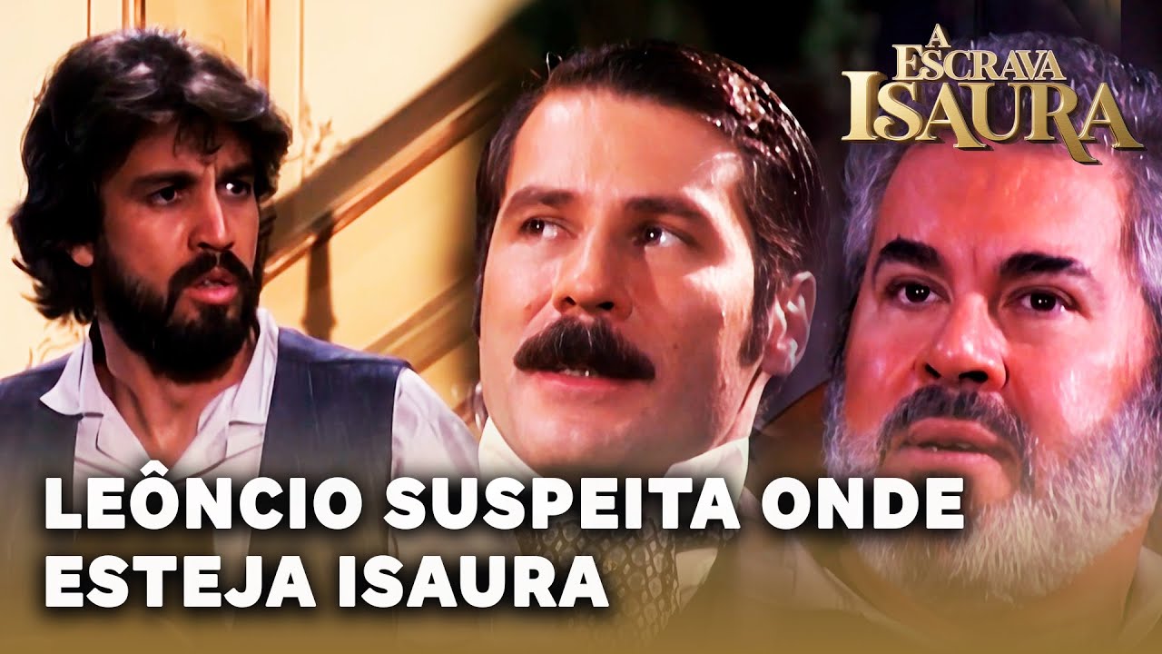 A ESCRAVA ISAURA: Raimundo avisa a Martinho que Leôncio suspeita onde esteja Isaura