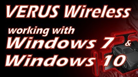 Snap On VERUS Wireless with Windows 7 & Windows 10 installed