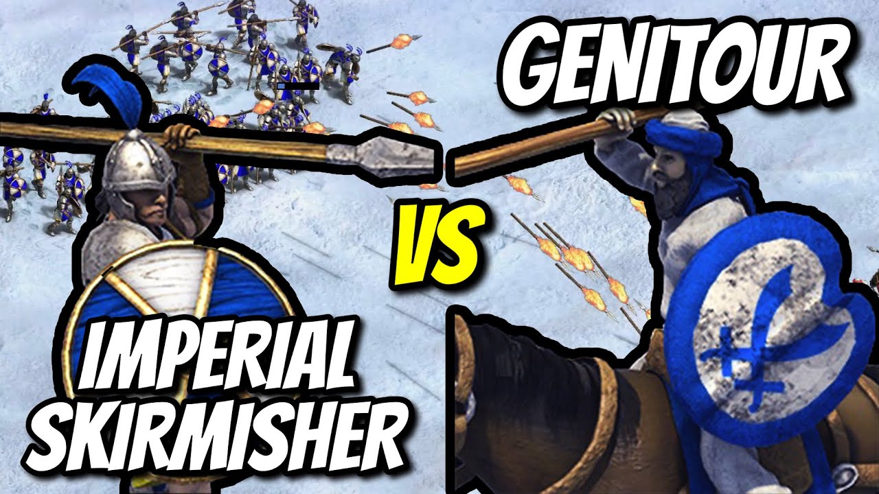 Imperial Skirmisher vs Genitour | AoE II: Definitive Edition