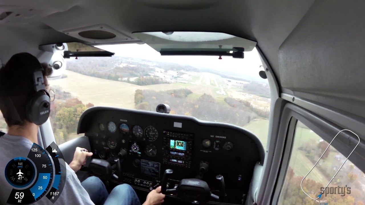 Dallas Padgitt's First Airplane Solo at Sporty's Academy